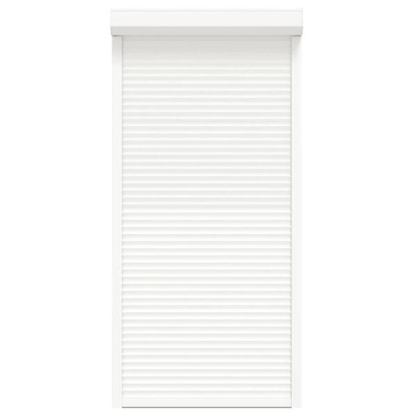 vidaXL Rolety Biely 100 x 210 cm Hliník a polyuretán – Obrázok 4