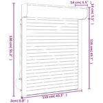 vidaXL Rolety Biely 110 x 130 cm Hliník a polyuretán – Obrázok 7