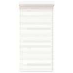 vidaXL Rolety Biely 110 x 220 cm Hliník a polyuretán – Obrázok 4