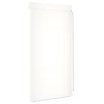 vidaXL Rolety Biely 110 x 220 cm Hliník a polyuretán – Obrázok 6