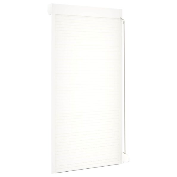 vidaXL Rolety Biely 110 x 220 cm Hliník a polyuretán – Obrázok 6