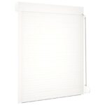 vidaXL Rolety Biely 120 x 150 cm Hliník a polyuretán – Obrázok 6