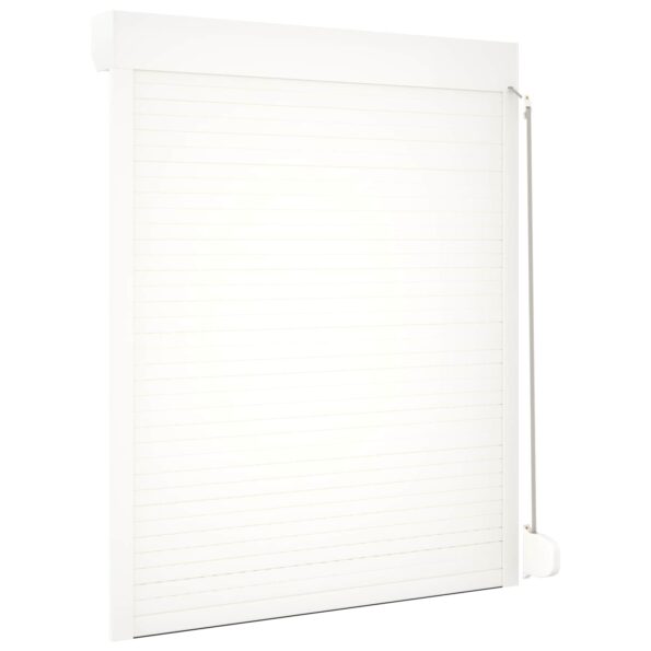 vidaXL Rolety Biely 120 x 150 cm Hliník a polyuretán – Obrázok 6