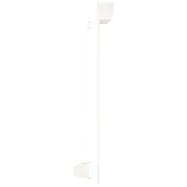 vidaXL Rolety Biely 140 x 150 cm Hliník a polyuretán – Obrázok 5