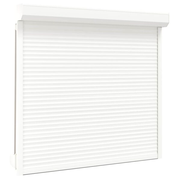 vidaXL Rolety Biely 160 x 150 cm Hliník a polyuretán – Obrázok 2