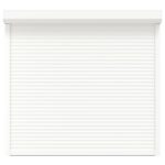 vidaXL Rolety Biely 160 x 150 cm Hliník a polyuretán – Obrázok 4