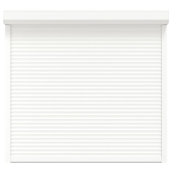 vidaXL Rolety Biely 160 x 150 cm Hliník a polyuretán – Obrázok 4