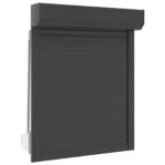 vidaXL Rolety Antracit 70 x 100 cm Hliník a polyuretán – Obrázok 2