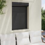 vidaXL Rolety Antracit 70 x 100 cm Hliník a polyuretán – Obrázok 3