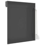 vidaXL Rolety Antracit 70 x 100 cm Hliník a polyuretán – Obrázok 6