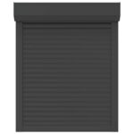 vidaXL Rolety Antracit 80 x 100 cm Hliník a polyuretán – Obrázok 4