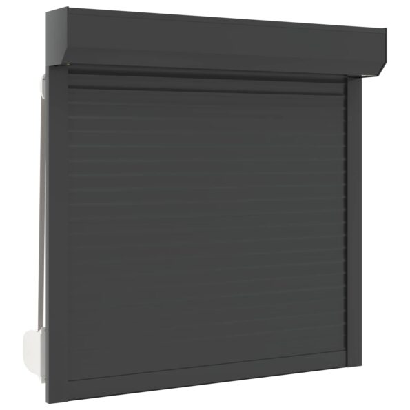 vidaXL Rolety Antracit 100 x 100 cm Hliník a polyuretán – Obrázok 2