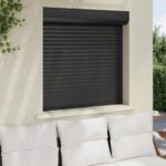 vidaXL Rolety Antracit 100 x 100 cm Hliník a polyuretán – Obrázok 3