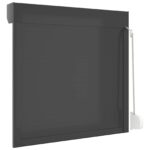 vidaXL Rolety Antracit 100 x 100 cm Hliník a polyuretán – Obrázok 6