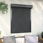 vidaXL Rolety Antracit 100 x 120 cm Hliník a polyuretán