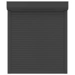 vidaXL Rolety Antracit 100 x 120 cm Hliník a polyuretán – Obrázok 4