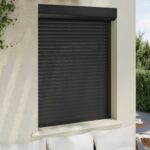 vidaXL Rolety Antracit 100 x 130 cm Hliník a polyuretán – Obrázok 3