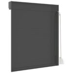vidaXL Rolety Antracit 100 x 130 cm Hliník a polyuretán – Obrázok 6