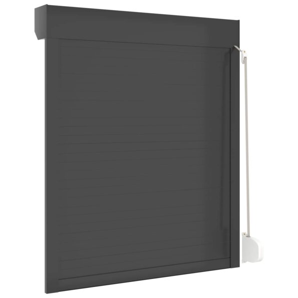 vidaXL Rolety Antracit 100 x 130 cm Hliník a polyuretán – Obrázok 6