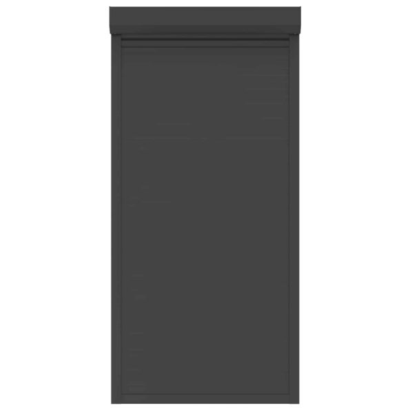 vidaXL Rolety Antracit 100 x 210 cm Hliník a polyuretán – Obrázok 4
