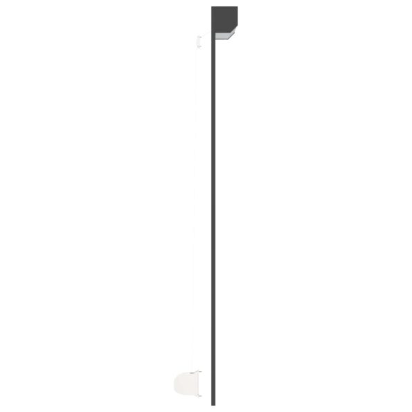 vidaXL Rolety Antracit 100 x 210 cm Hliník a polyuretán – Obrázok 5