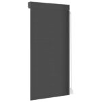 vidaXL Rolety Antracit 100 x 210 cm Hliník a polyuretán – Obrázok 6