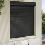 vidaXL Rolety Antracit 110 x 130 cm Hliník a polyuretán – Obrázok 3