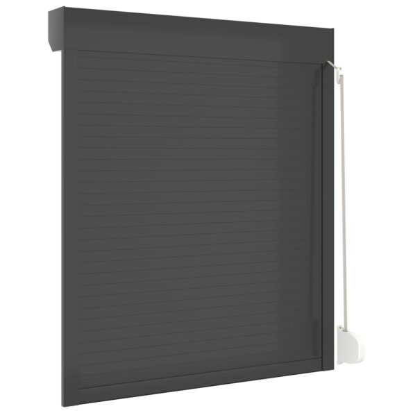 vidaXL Rolety Antracit 110 x 130 cm Hliník a polyuretán – Obrázok 6