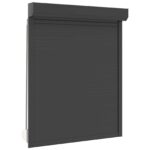 vidaXL Rolety Antracit 120 x 150 cm Hliník a polyuretán – Obrázok 2