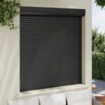 vidaXL Rolety Antracit 140 x 150 cm Hliník a polyuretán – Obrázok 3