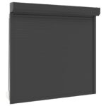 vidaXL Rolety Antracit 160 x 150 cm Hliník a polyuretán – Obrázok 2