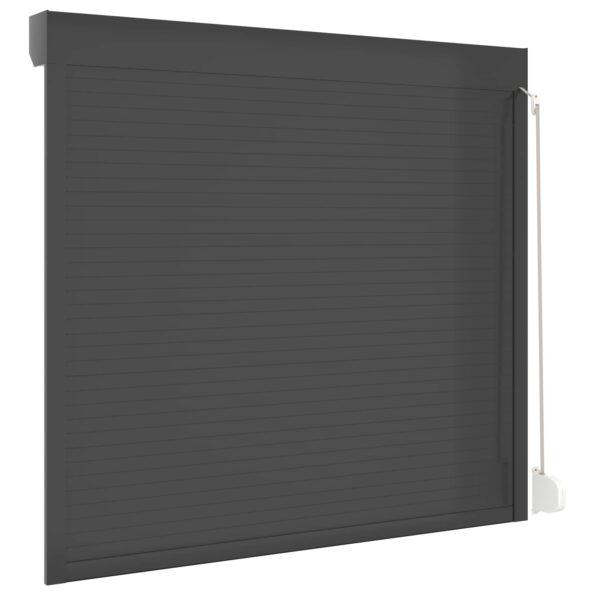 vidaXL Rolety Antracit 160 x 150 cm Hliník a polyuretán – Obrázok 6