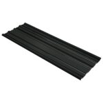 vidaXL Strešný panel 12 pcs Antracit 129 x 45 cm Pozinkovaná oceľ