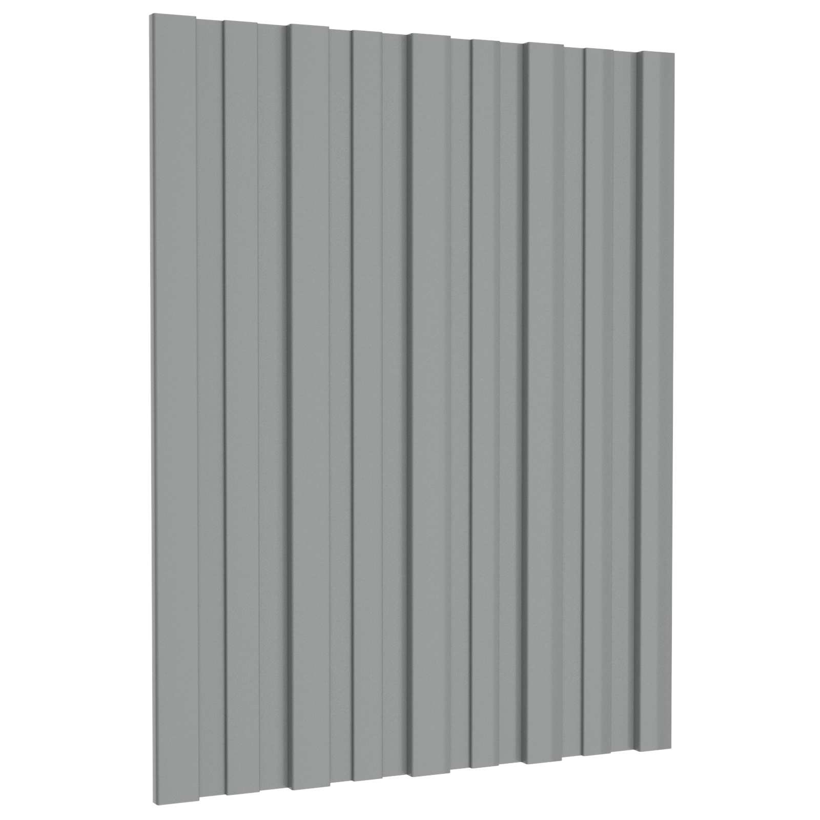 42047103_1.jpg vidaXL Strešný panel 36 pcs Sivá 60 x 45 cm Pozinkovaná oceľ – Obrázok 1