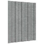 vidaXL Strešný panel 36 pcs Strieborná 60 x 45 cm Pozinkovaná oceľ