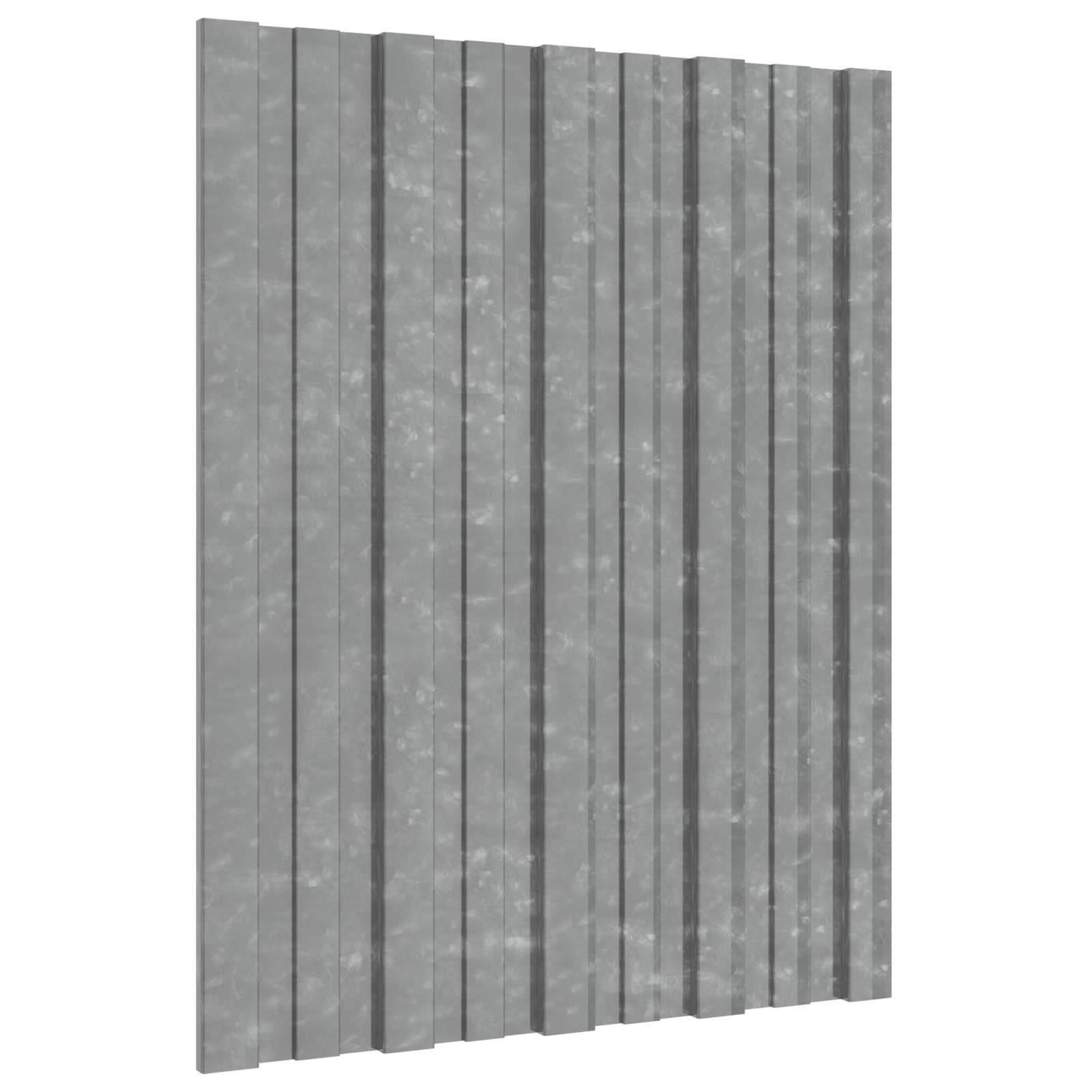 42047108_1.jpg vidaXL Strešný panel 36 pcs Strieborná 60 x 45 cm Pozinkovaná oceľ – Obrázok 1