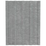 vidaXL Strešný panel 36 pcs Strieborná 60 x 45 cm Pozinkovaná oceľ – Obrázok 3
