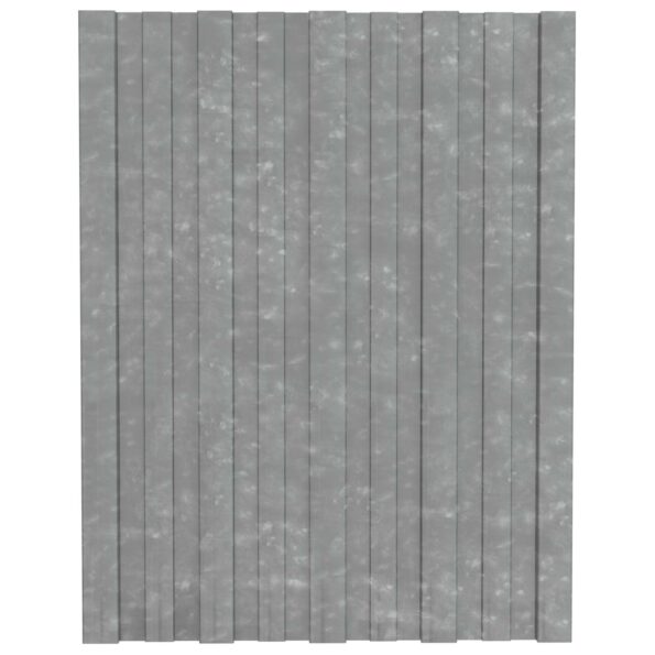 vidaXL Strešný panel 36 pcs Strieborná 60 x 45 cm Pozinkovaná oceľ – Obrázok 3