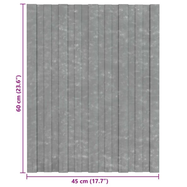 vidaXL Strešný panel 36 pcs Strieborná 60 x 45 cm Pozinkovaná oceľ – Obrázok 7