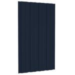 vidaXL Strešný panel 12 pcs Antracitová 80 x 45 cm Pozinkovaná oceľ – Obrázok 5