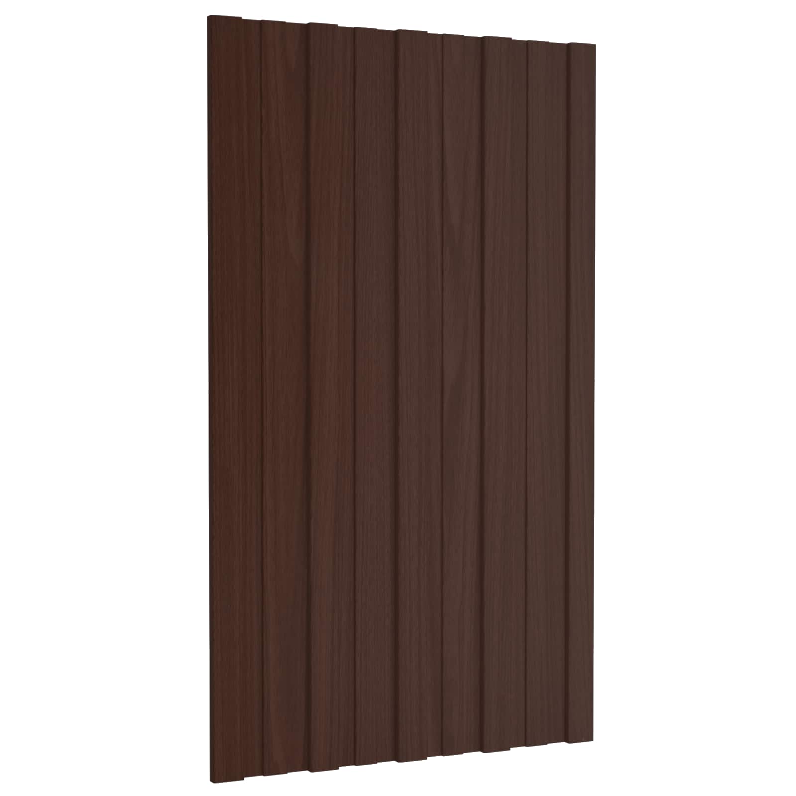 42047115_1.jpg vidaXL Strešný panel 12 pcs Hnedá 80 x 45 cm Pozinkovaná oceľ – Obrázok 1