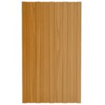 vidaXL Strešný panel 36 pcs Prírodná 80 x 45 cm Pozinkovaná oceľ – Obrázok 3