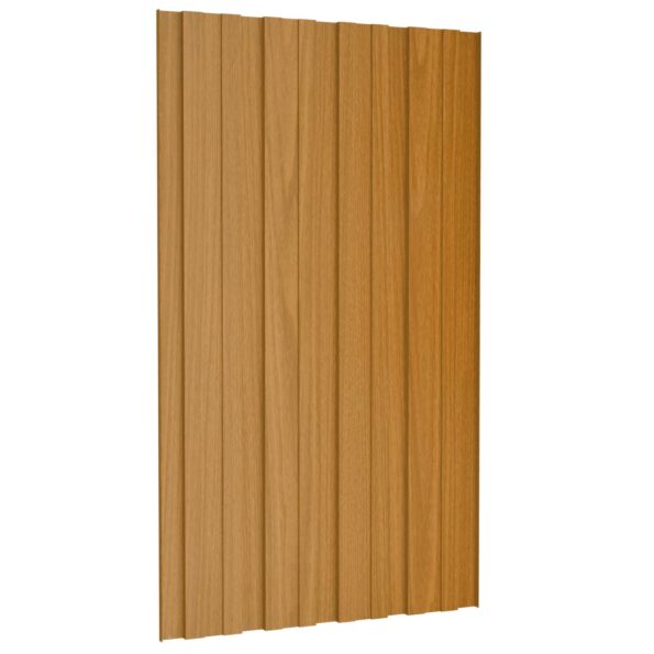 vidaXL Strešný panel 36 pcs Prírodná 80 x 45 cm Pozinkovaná oceľ – Obrázok 5