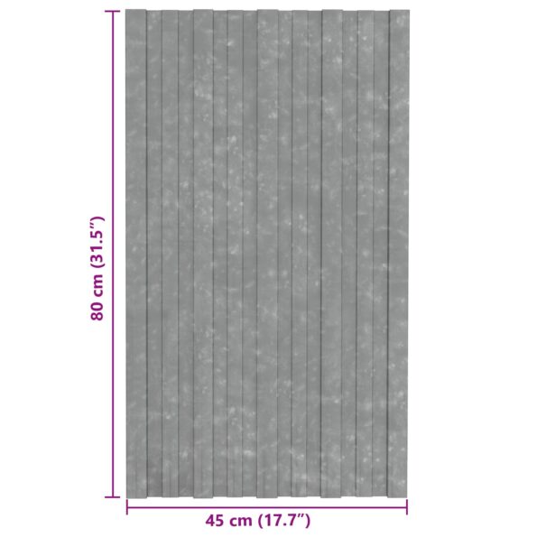 vidaXL Strešný panel 12 pcs Strieborná 80 x 45 cm Pozinkovaná oceľ – Obrázok 7