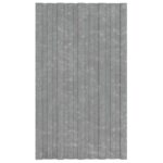 vidaXL Strešný panel 36 pcs Strieborná 80 x 45 cm Pozinkovaná oceľ – Obrázok 3