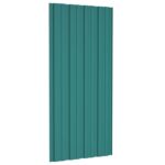 vidaXL Strešný panel 12 pcs Zelená 100 x 45 cm Pozinkovaná oceľ – Obrázok 5
