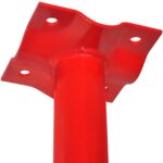 vidaXL Acrow podporný stĺp Červená 280 x 12 x 12 cm – Obrázok 3
