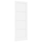 vidaXL Vnútorné dvere Biela 78 x 211 cm Preglejka – Obrázok 2