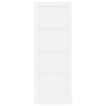vidaXL Vnútorné dvere Biela 78 x 211 cm Preglejka – Obrázok 4