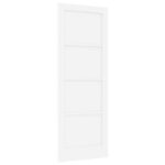 vidaXL Vnútorné dvere Biela 78 x 211 cm Preglejka – Obrázok 6